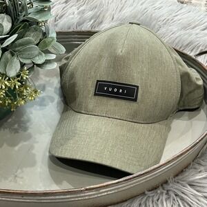 Vuori Magnitude Hat Cap Adult Snapback Spell Out Green Baseball Performance